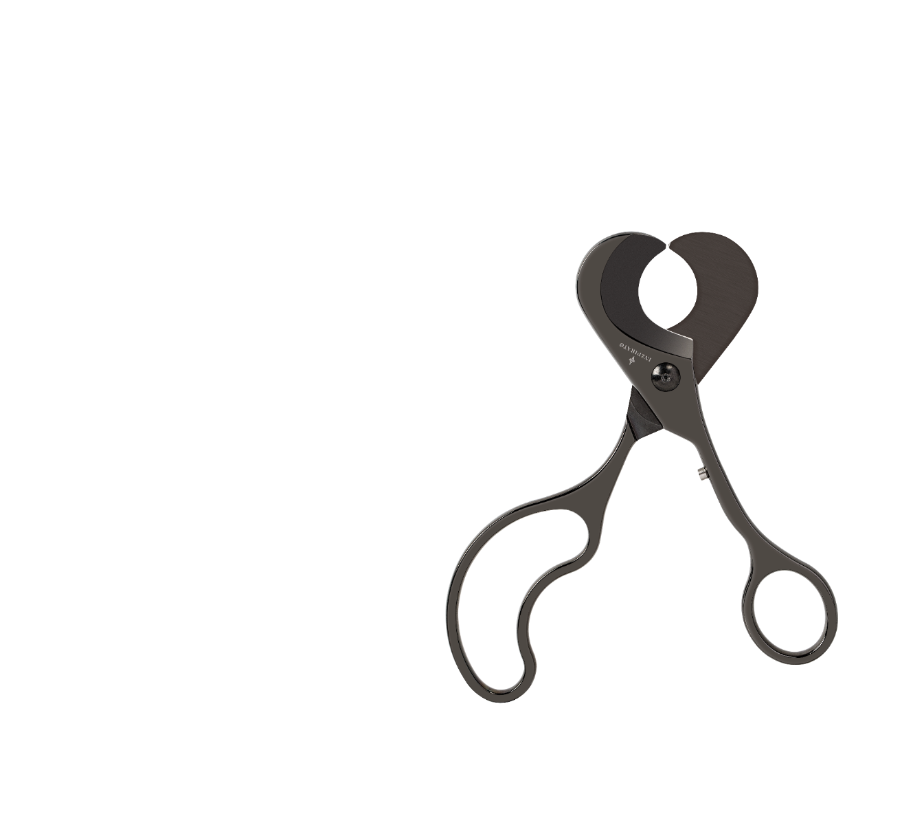 INZPIRATO Vajra 800 Series Scissors Cutter Glossy Black