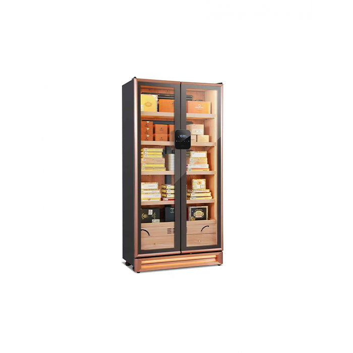 Afidano CH-420A für bis zu 3000 Zigarren Doppelt-Tür Humidor