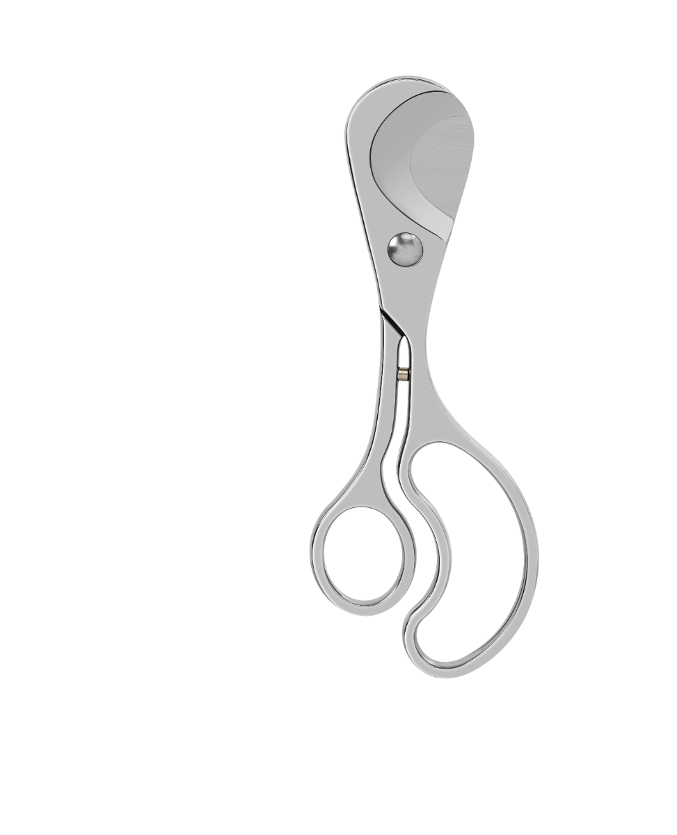 INZPIRATO Vajra 800 Series Scissors Cutter Glossy Silver