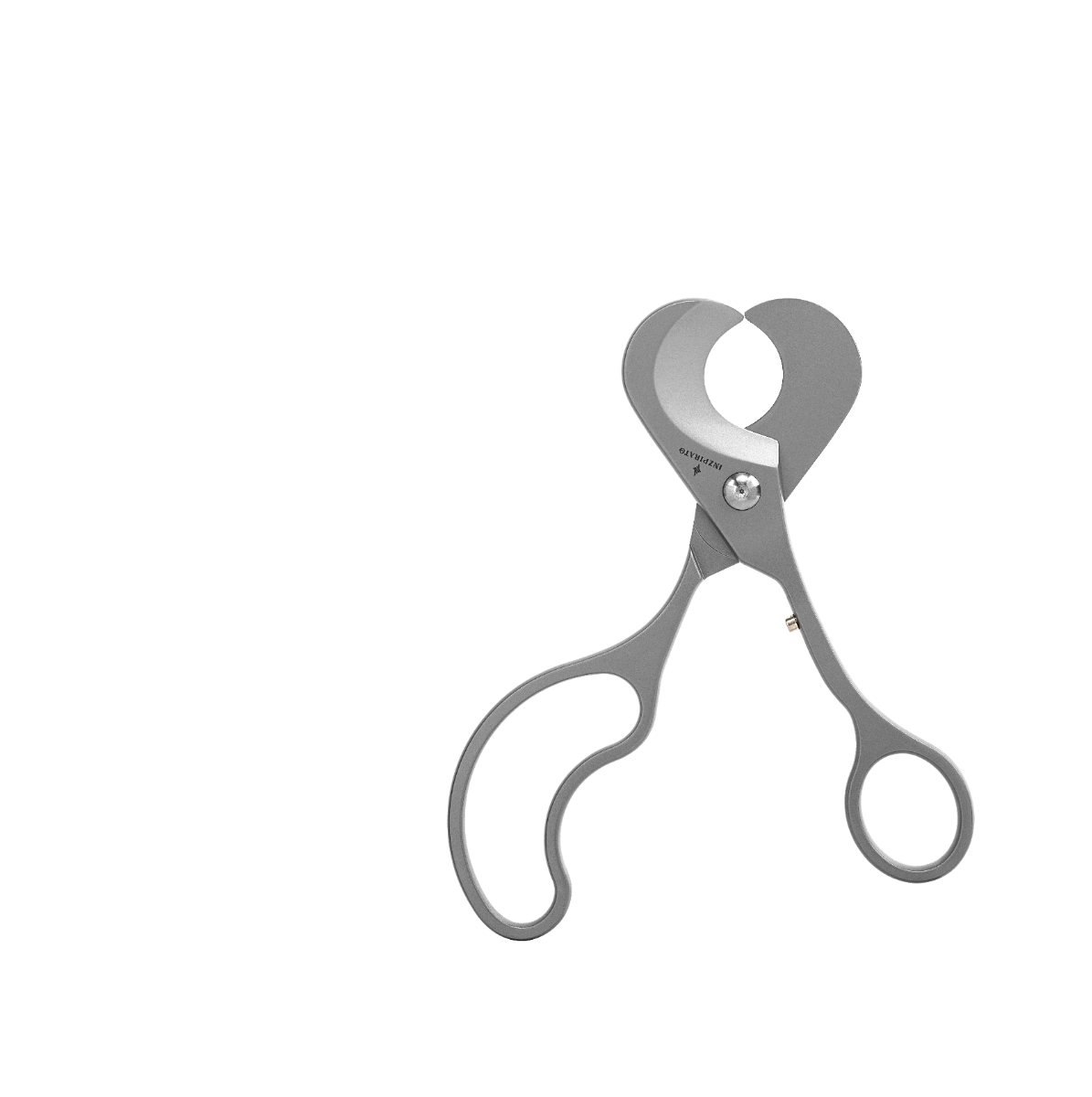 INZPIRATO Vajra 800 Series Scissors Cutter Matte Silver