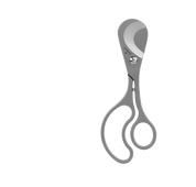 INZPIRATO Vajra 800 Series Scissors Cutter Matte Silver