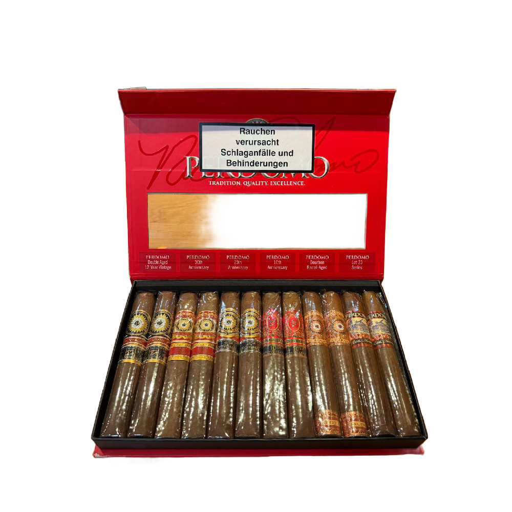 Perdomo Sampler Connoisseur Collection Sun Grown 12er Toro