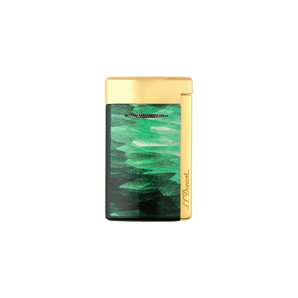 ST. Dupont Minijet Geode Grün/Gold (010836)
