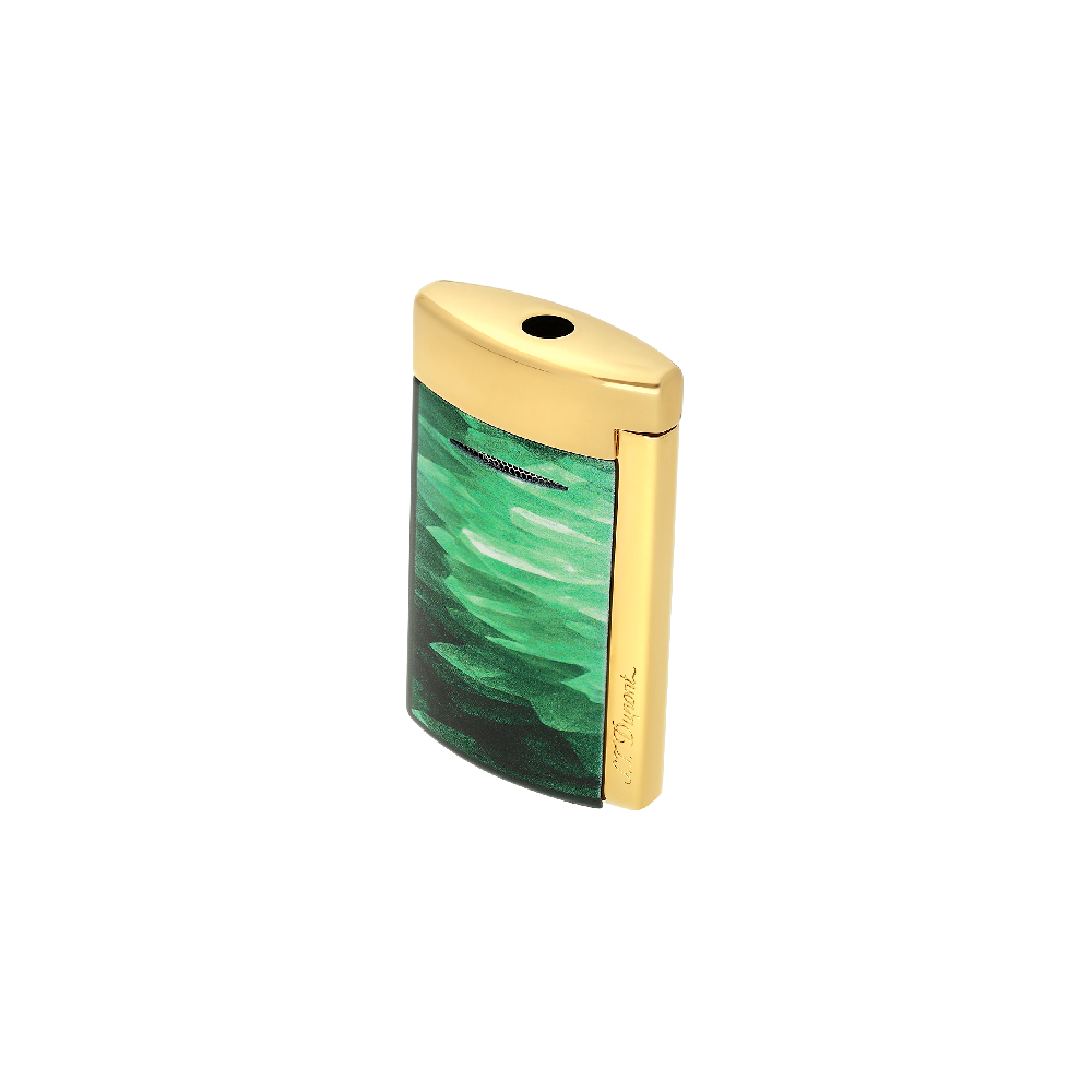 ST. Dupont Minijet Geode Grün/Gold (010836)