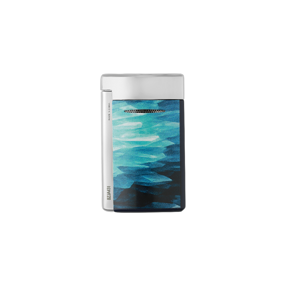 ST. Dupont Minijet Geode Blau/Chrome (010835)