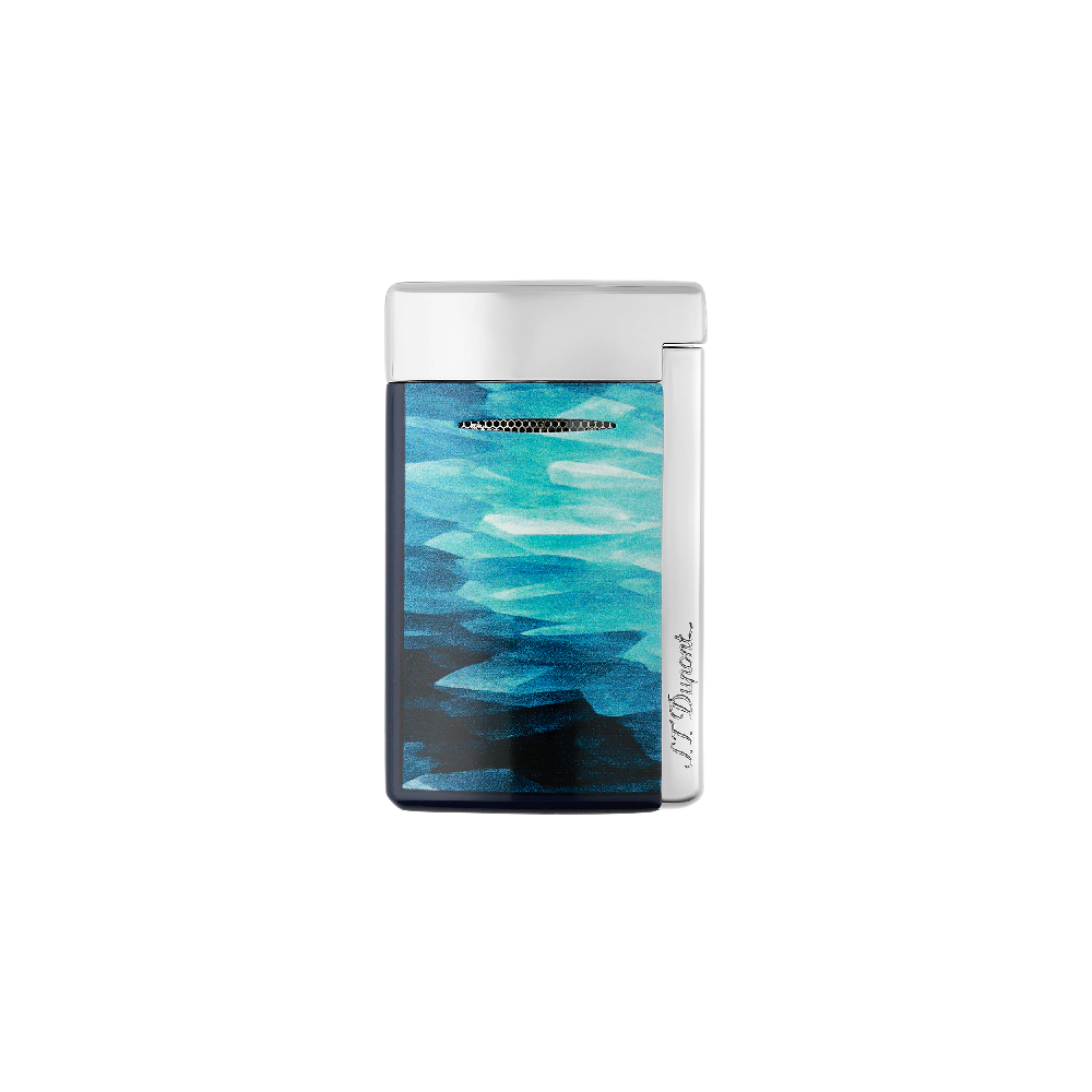 ST. Dupont Minijet Geode Blau/Chrome (010835)