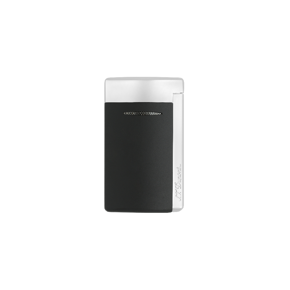 S.T. Dupont New Minijet Noir Brillant Shiny Black Chrom (010885)