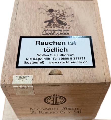 Principle Cigars Accomplice Maduro Robusto