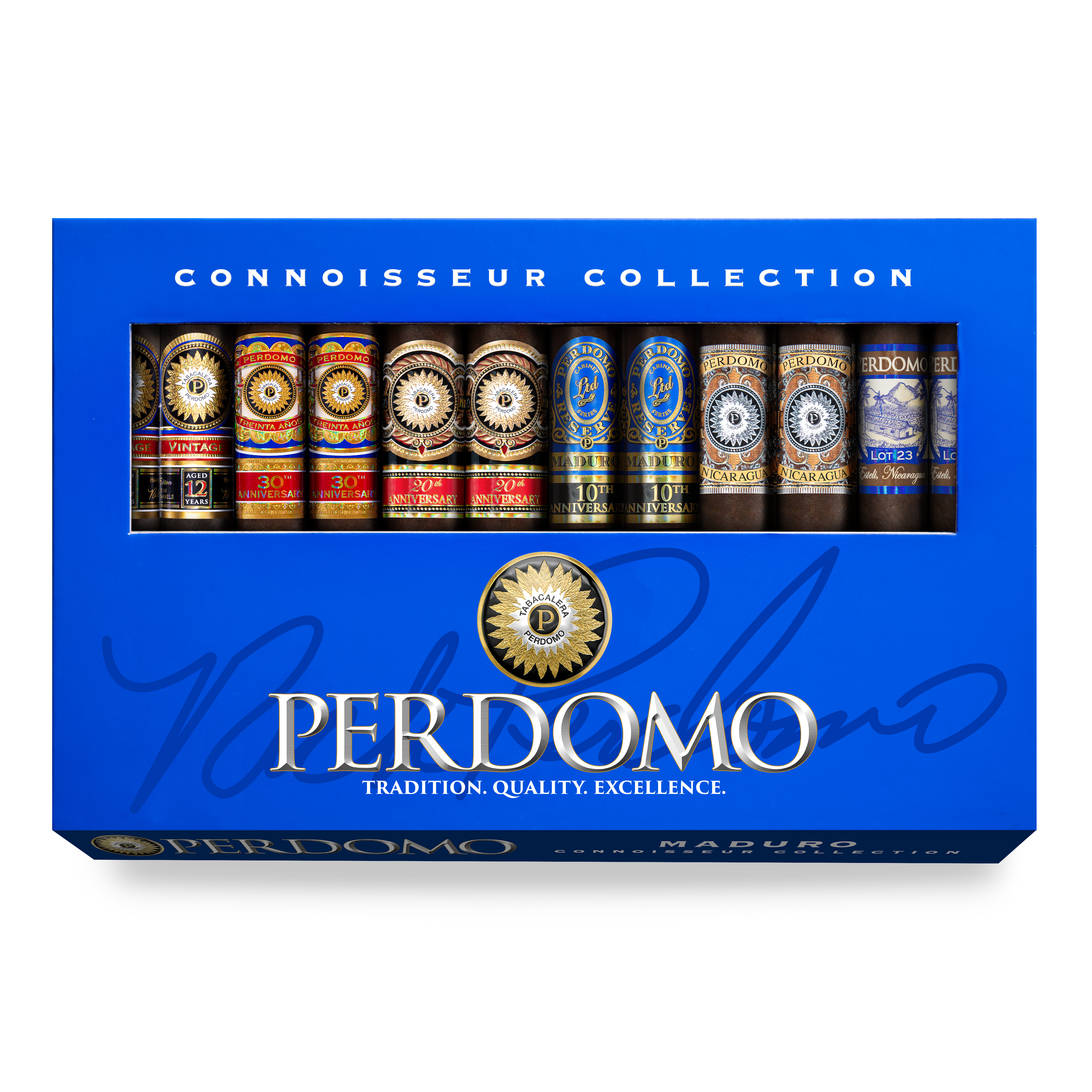 Perdomo Sampler Connoisseur Collection Maduro 12er Toro