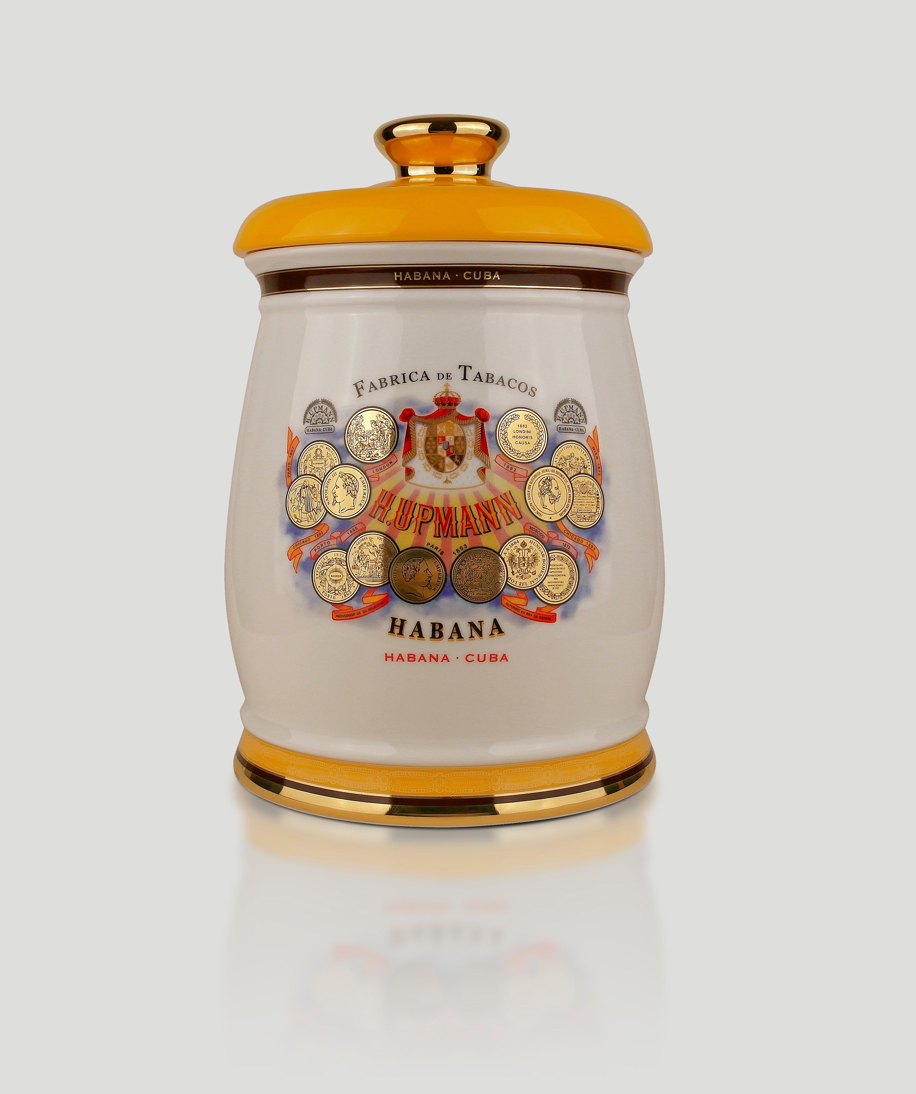 H. Upmann Porzellanjar