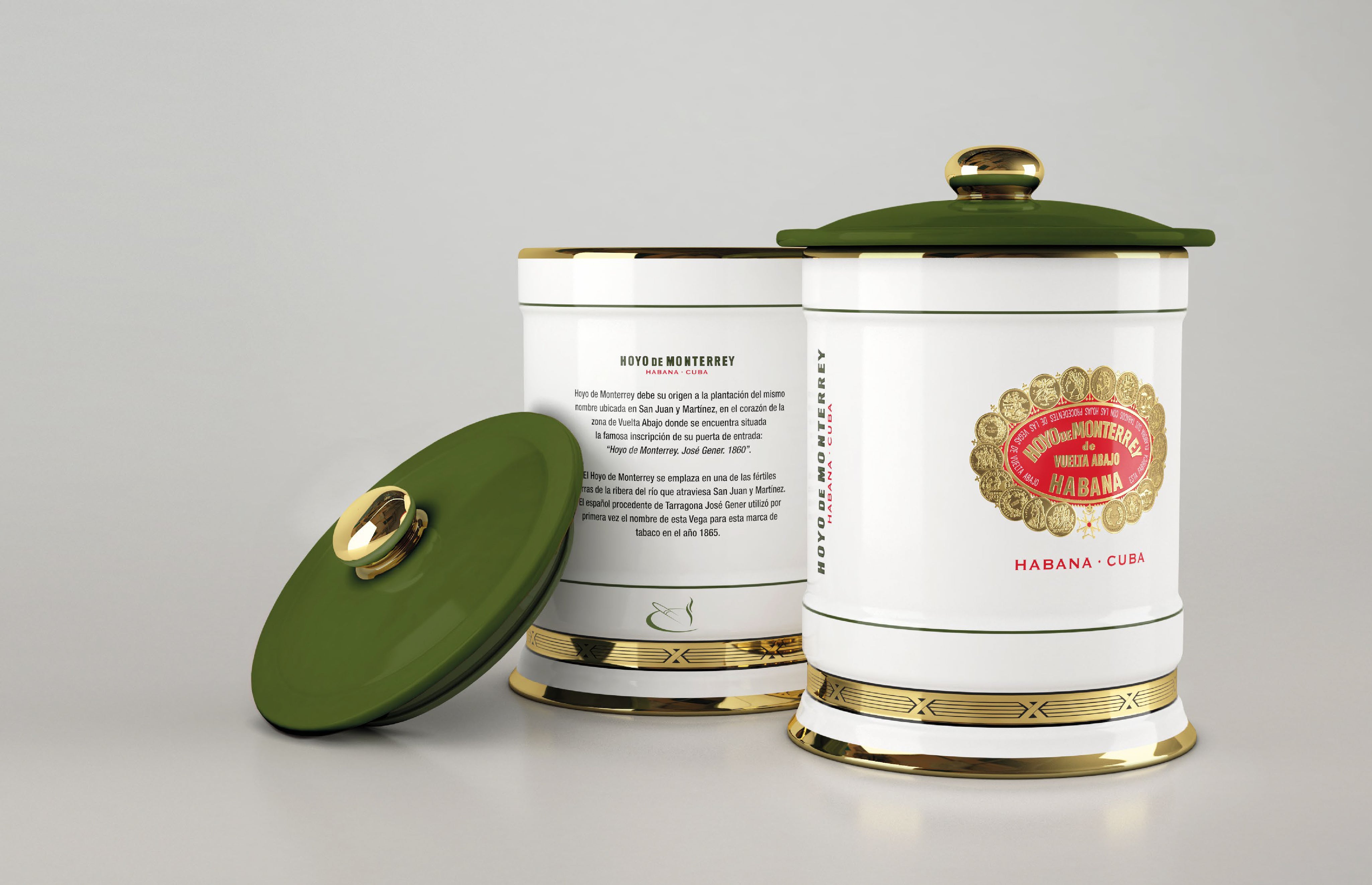 Hoyo de Monterrey Porzellanjar