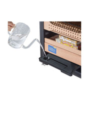 Afidano B2 Zigarren-Humidor-Schrank außen in Stahl