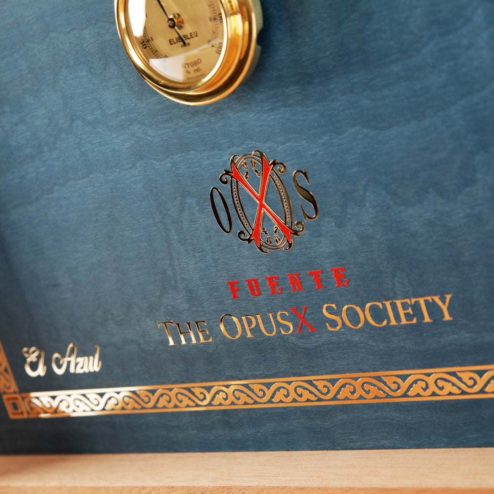 Fuente The OpusX Society El Azul Humidor By Elie Bleu