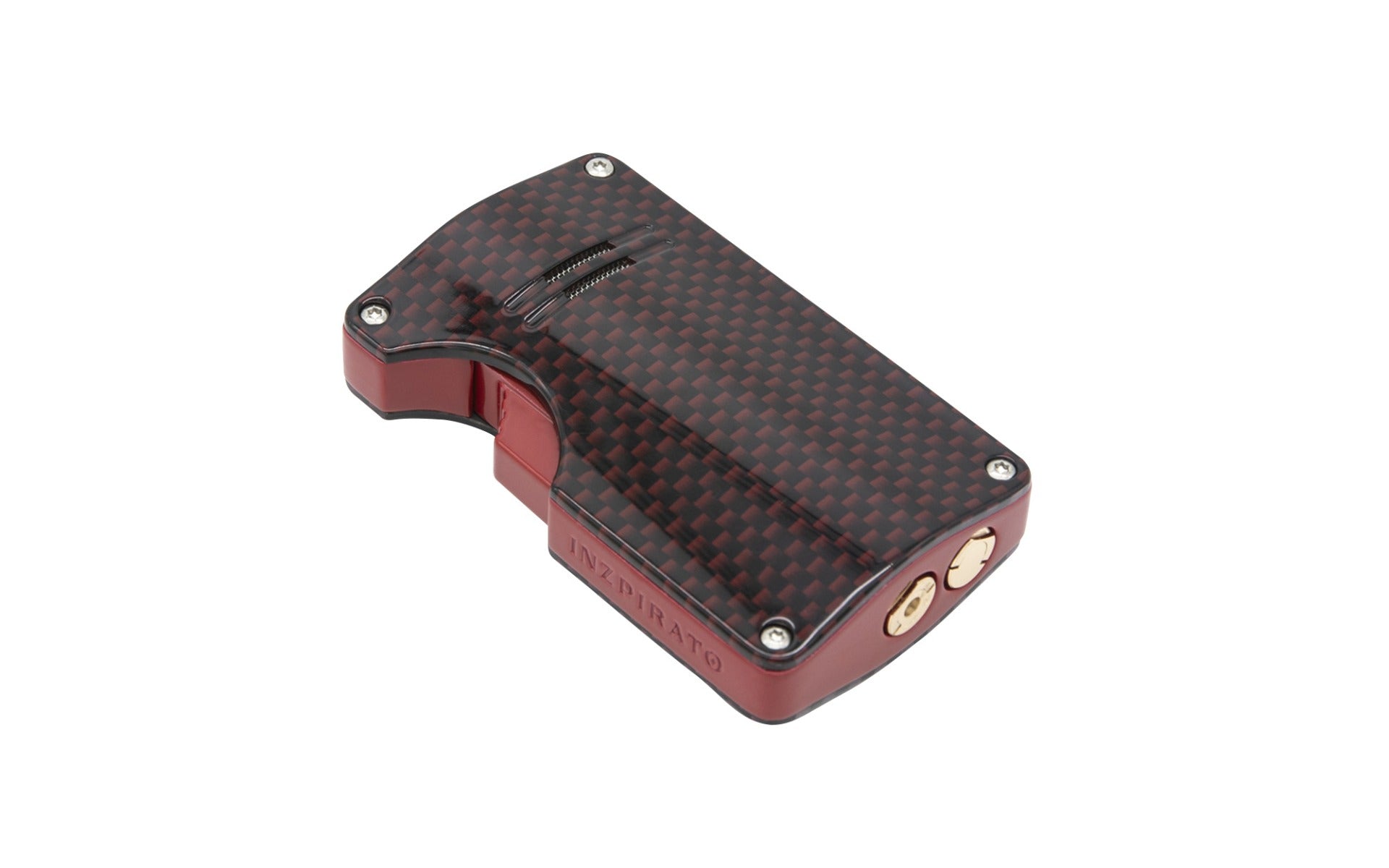 Inzpirato Fibra Carbono 3 Torch Lighter -Red