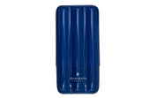Inzpirato Fibra Carbono 3-Cigar Case- Blue