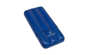 Inzpirato Fibra Carbono 3-Cigar Case- Blue