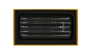 Inzpirato Fibra Carbono 3-Cigar Case- Black