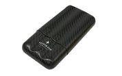 Inzpirato Fibra Carbono 3-Cigar Case- Black