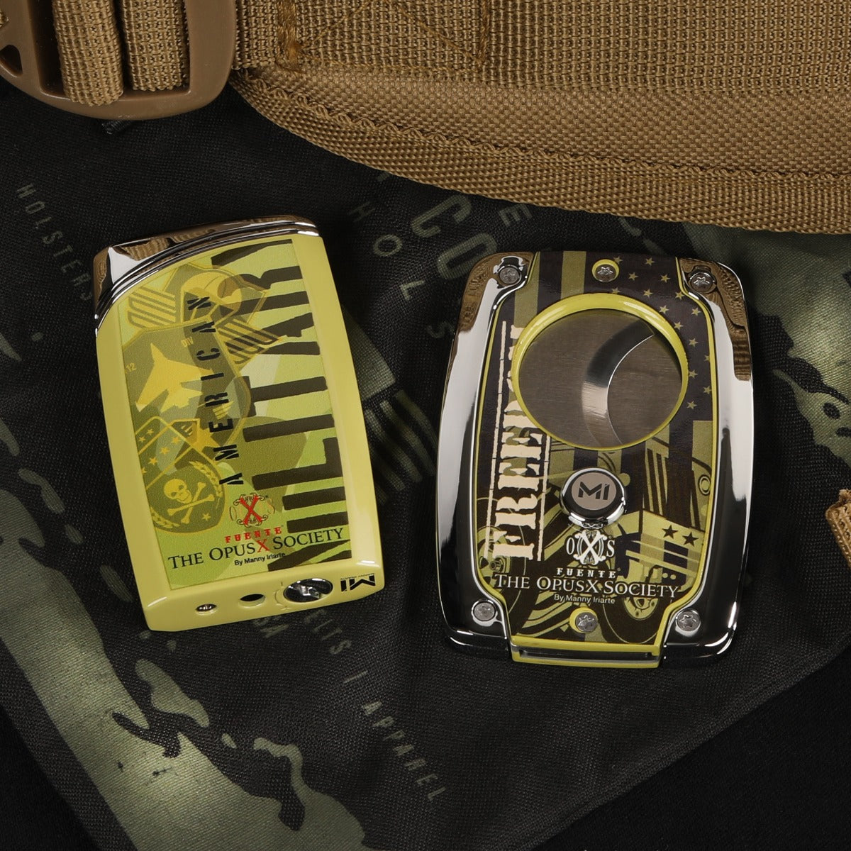 Fuente The OpusX Society OXS MI j30 Feuerzeug -Militär