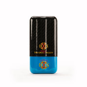 Fuente The OpusX Society 3 Cigar Carbon Fiber Case Blau