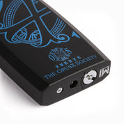 Fuente The OpusX Society OXS Blau/Matt Feuerzeug