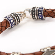 Fuente The OpusX Society Lederarmband Braun