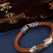 Fuente The OpusX Society Lederarmband Braun