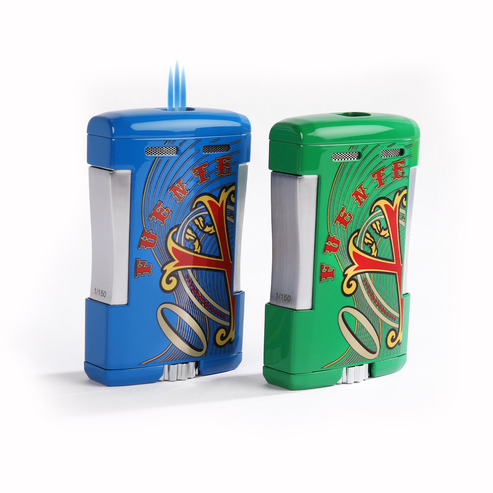 Fuente The OpusX Society OXS Feuerzeug Grün