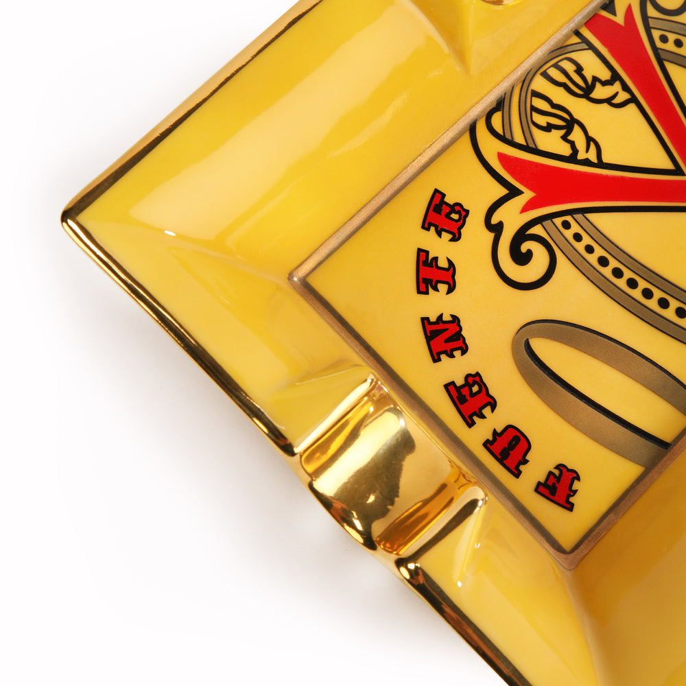 Fuente The OpusX Society Yellow Edition Porcelain Aschenbecher